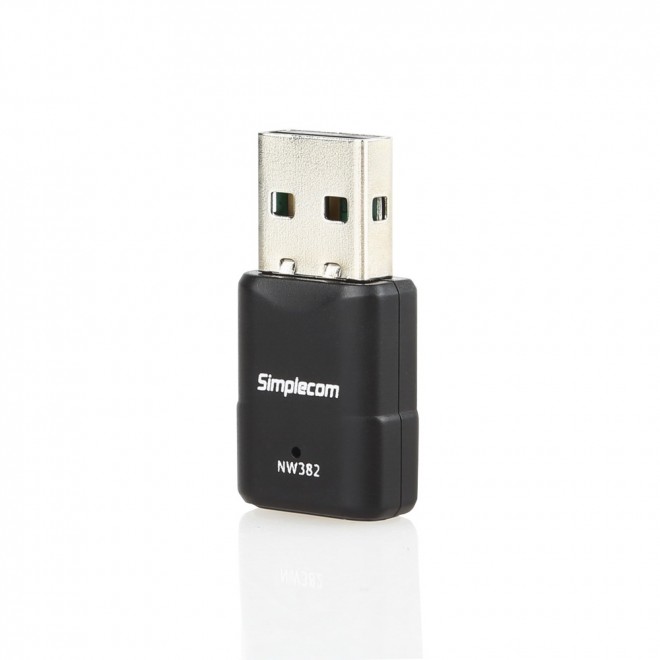 HXSI-NW382.jpg Simplecom NW382 Mini Wireless N USB WiFi Adapter 802.11n
