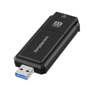 Simplecom NW812V2 AX5400 Tri-Band WiFi 6E USB Adapter