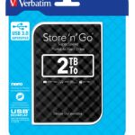 Verbatim 53195 2TB 2.5" USB 3.0 Black Store'n'Go HDD