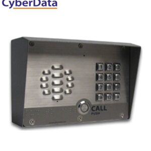 CyberData 011214 SIP Outdoor Intercom with Keypad. 2 years