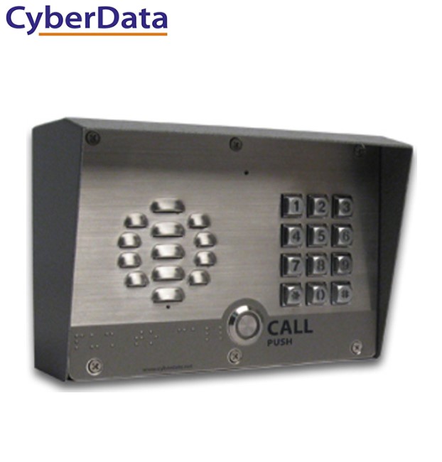IPC-011214.jpg CyberData 011214 SIP Outdoor Intercom with Keypad. 2 years