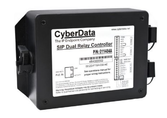 IPC-011484.jpg CyberData 011484 SIP Dual Relay Controller