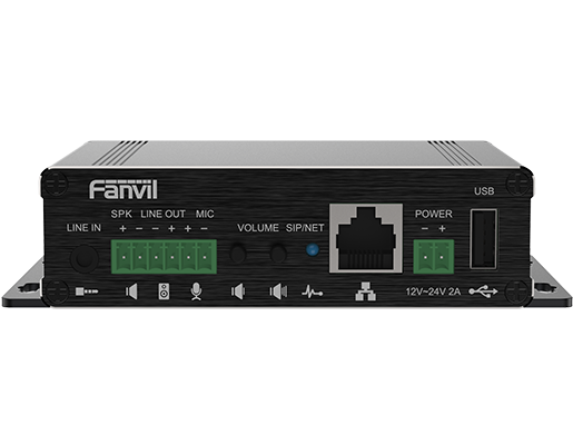 IPF-PA3.png Fanvil PA3 Video Intercom & Paging Gateway