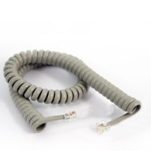 Fanvil LCDAA100019A0 curly cord for V67/V65 series headset, curve，gray