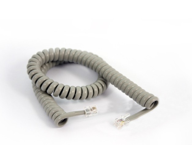 IPF-V67-V65-CC.jpg Fanvil LCDAA100019A0 curly cord for V67/V65 series headset, curve,gray
