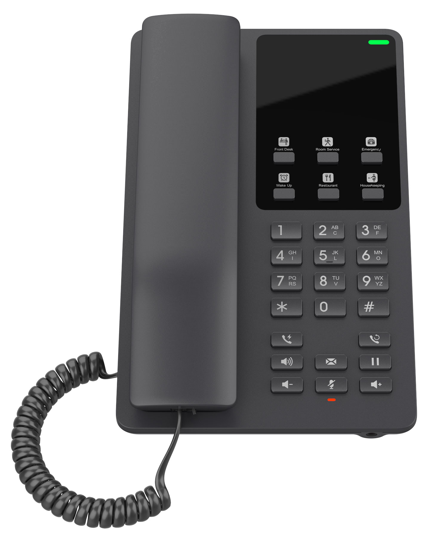 IPG-GHP621W.jpg Grandstream GHP621W Desktop Hotel Phone