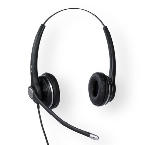IPS-A100D.jpg Snom SNOM-A100D A100D Wideband Binaural Headset For -D3xx/D7xx/7xx