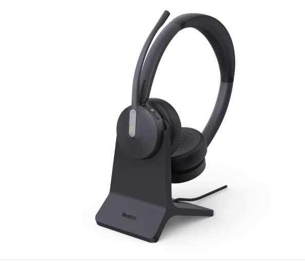 IPY-BH70-D-MS-CA-CS.jpg Yealink BH70-D-CH-MS-C/A BH70 Bluetooth Wireless Dual Headset with Stand