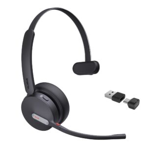 Yealink BH70-M-MS-C/A BH70 Bluetooth Wireless Mono Headset Microsoft Teams