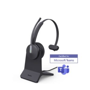 Yealink BH70-M-CH-MS-C/A BH70 Bluetooth Wireless Mono Headset with Stand