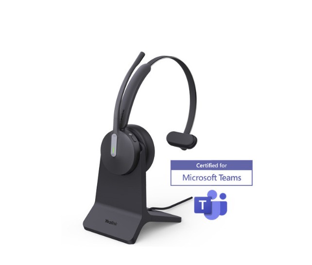 IPY-BH70-M-MS-CA-CS.jpg Yealink BH70-M-CH-MS-C/A BH70 Bluetooth Wireless Mono Headset with Stand