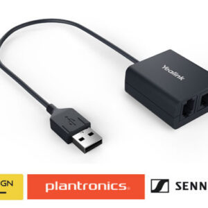 Yealink EHS40 Wireless Headset Adapter Suits Plantronics/Jabra/Sennheiser