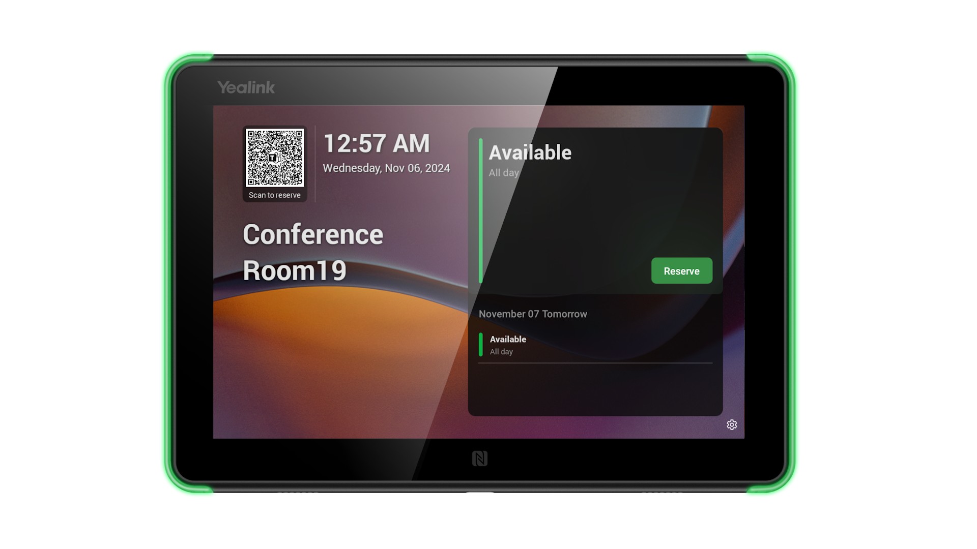 IPY-ROOMPANEL-E2.jpg Yealink RoomPanel-E2 Roompanel Android based Scheduling Panel 8-inch