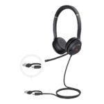 Yealink UH37-D-MS-C/A UH37 Dual MicrosoftTeams Certified USB Wired Headset