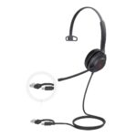 Yealink UH37-M-UC-C/A UH37 Mono USB Wired Headset