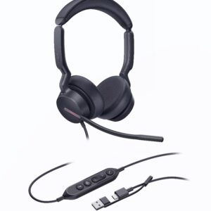 Yealink UH46-D-MS-C/A UH46 Dual Teams USB-C/A Microsoft Certified Teams