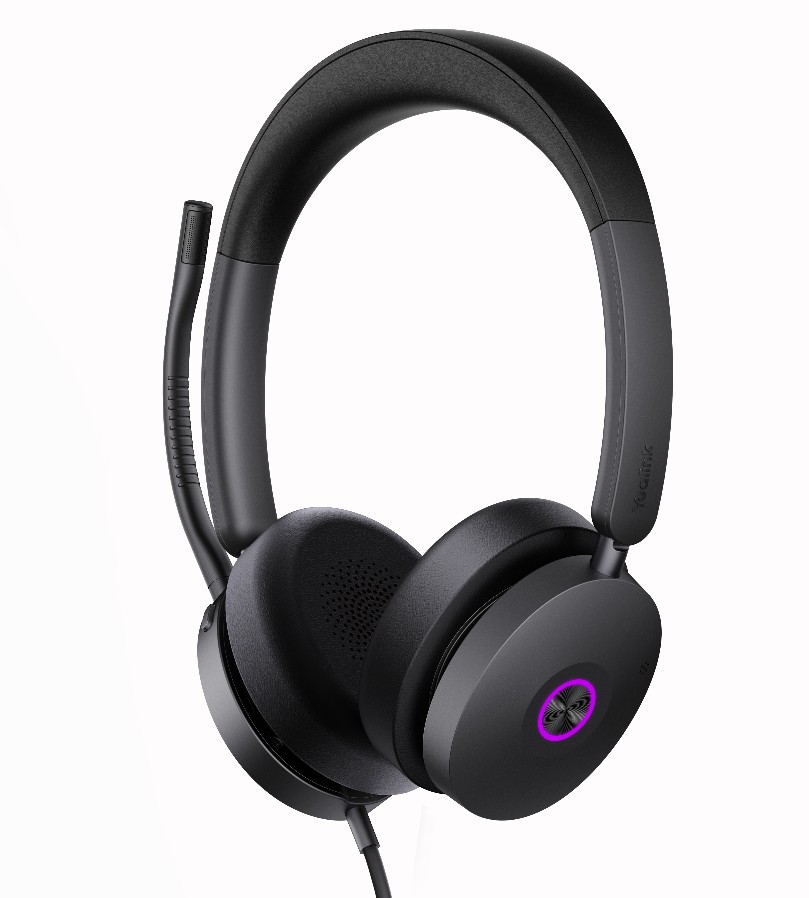 IPY-UH48-D-UC-CA.jpg Yealink UH48-D-UC-C/A UH48 UC USB Wired Headset Hybrid Active