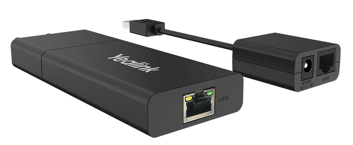 IPY-USB2CAT5E-EXT.png Yealink USB2CAT5E-EXT USB Extender through CAT5E cable up