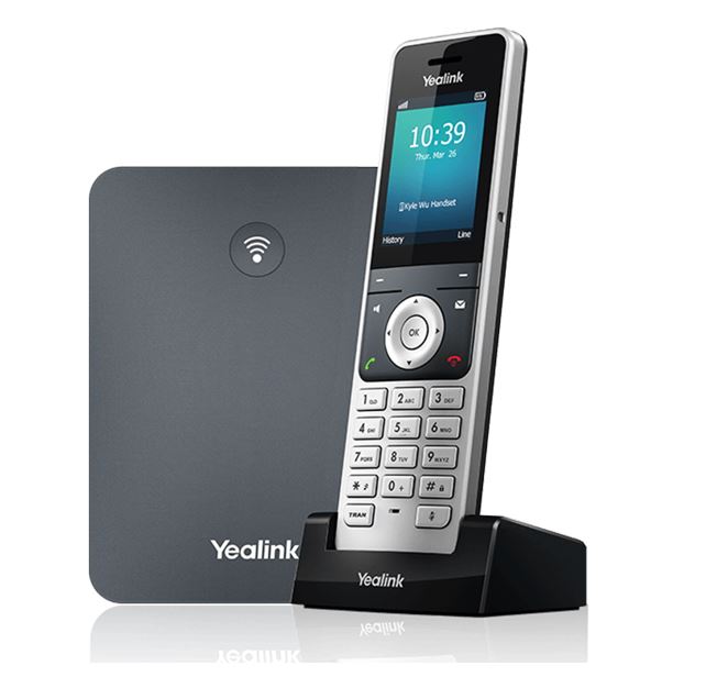 IPY-W76P.jpg Yealink W76P High-Performance IP DECT Solution including W56H Handset