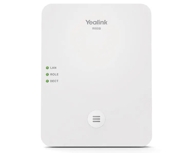 IPY-W80B.jpg Yealink W80B Wireless DECT IP Multi-Cell System Solution