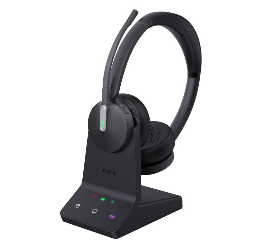 IPY-WH64-D-UC.jpg Yealink WH64-D-UC WH64 Dual UC DECT Wireless Headset