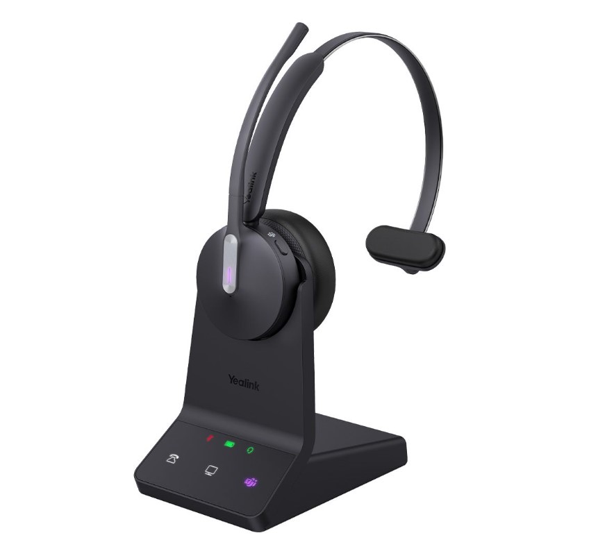 IPY-WH64-M-UC.jpg Yealink WH64-M-UC WH64 Mono UC DECT Wireless Headset