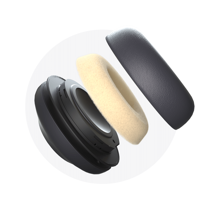 IPY-YHA-LEC-UH37-1.png Yealink YHA-LEC-UH37-1 YHA LEC UH37 1 Replacement Ear Cushion