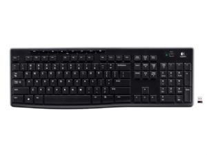 Logitech 920-003057 K270 2.4 GHz Wireless Full Size Keyboard