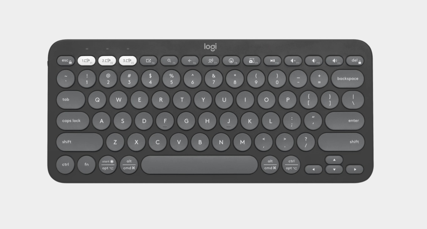KBLT-K380S-GRAPHITE.jpg Logitech 920-011753 PEBBLE KEYS 2 K380S Slim