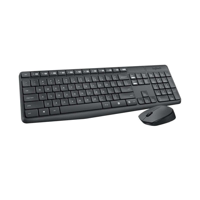 KBLT-MK235.jpg Logitech 920-007937 MK235 Wireless Keyboard and Mouse Combo 2.4GHz