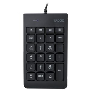 Rapoo K10 Wired Numeric NumberPad Keyboard - Spill Resistant