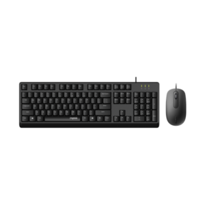 Rapoo X130PRO Wired Keyboard and Mice Combo Black