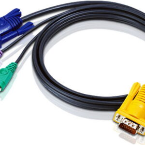 Aten 2L-5201P KVM Cable 1.2m with VGA & PS/2