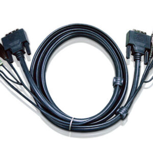Aten 2L-7D02U KVM Cable 1.8m with DVI-D (Single Link)