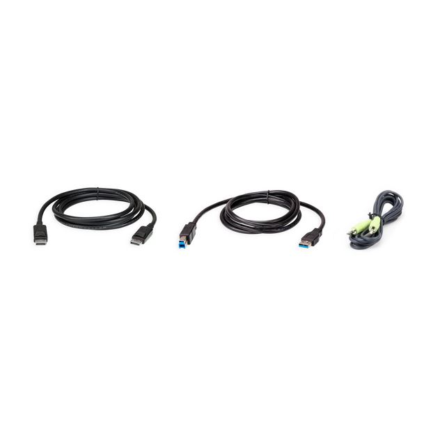 KVA-2L-7D02UDPX3.jpg Aten 2L-7D02UDPX3 2M USB DisplayPort KVM Cable Kit