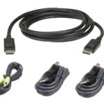 Aten 2L-7D02UDPX4 1.8m USB DisplayPort Secure KVM Cable Kit
