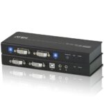 Aten CE604-AT-U DVI Dual View KVM Extender with Audio