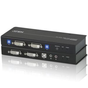 Aten CE604-AT-U DVI Dual View KVM Extender with Audio
