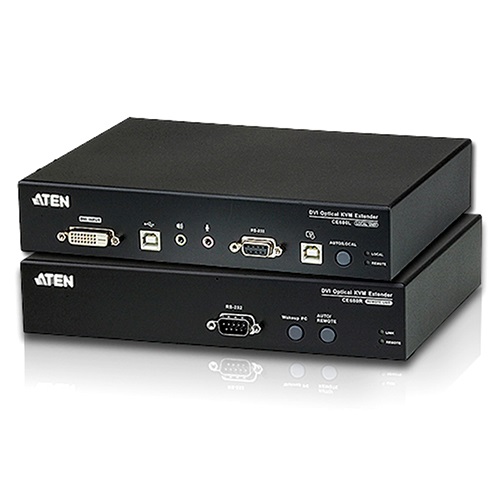 KVA-CE-690.jpg Aten CE690-AT-U USB DVI Optical KVM Extender, extends 1920