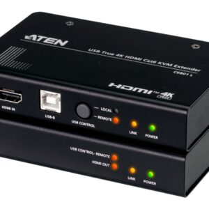 Aten CE801-AT-U USB True 4K HDMI Cat 6 KVM