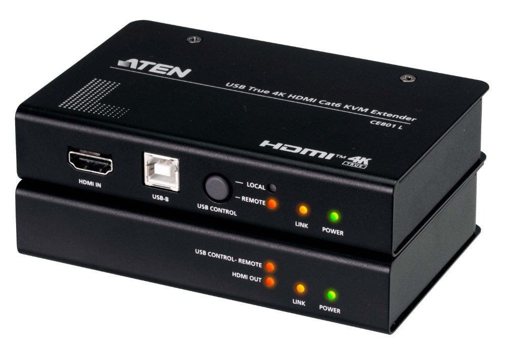 KVA-CE801-AT-U.jpg Aten CE801-AT-U USB True 4K HDMI Cat 6 KVM