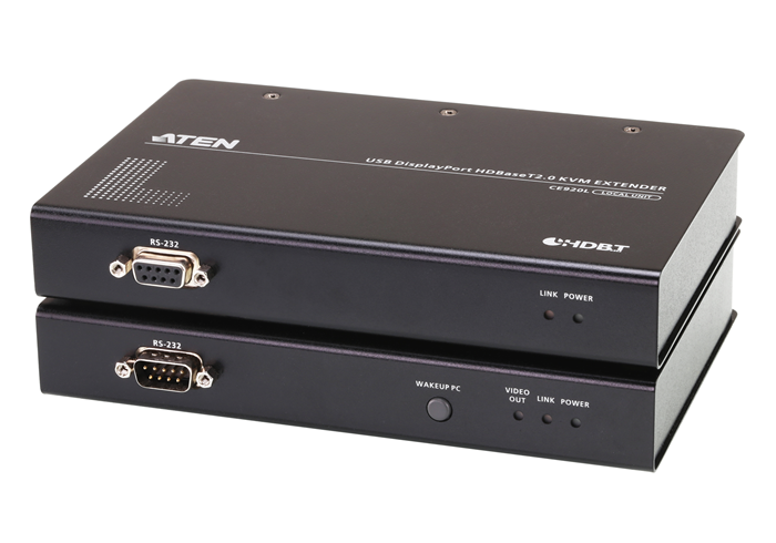 KVA-CE920-ATA-U.png Aten CE920-ATA-U 4K DisplayPort HDBaseT 2.0 KVM Extender