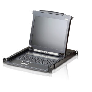 Aten CL1000N-ATA-AU Rackmount Single Rail LCD Console VGA PS/2-USB