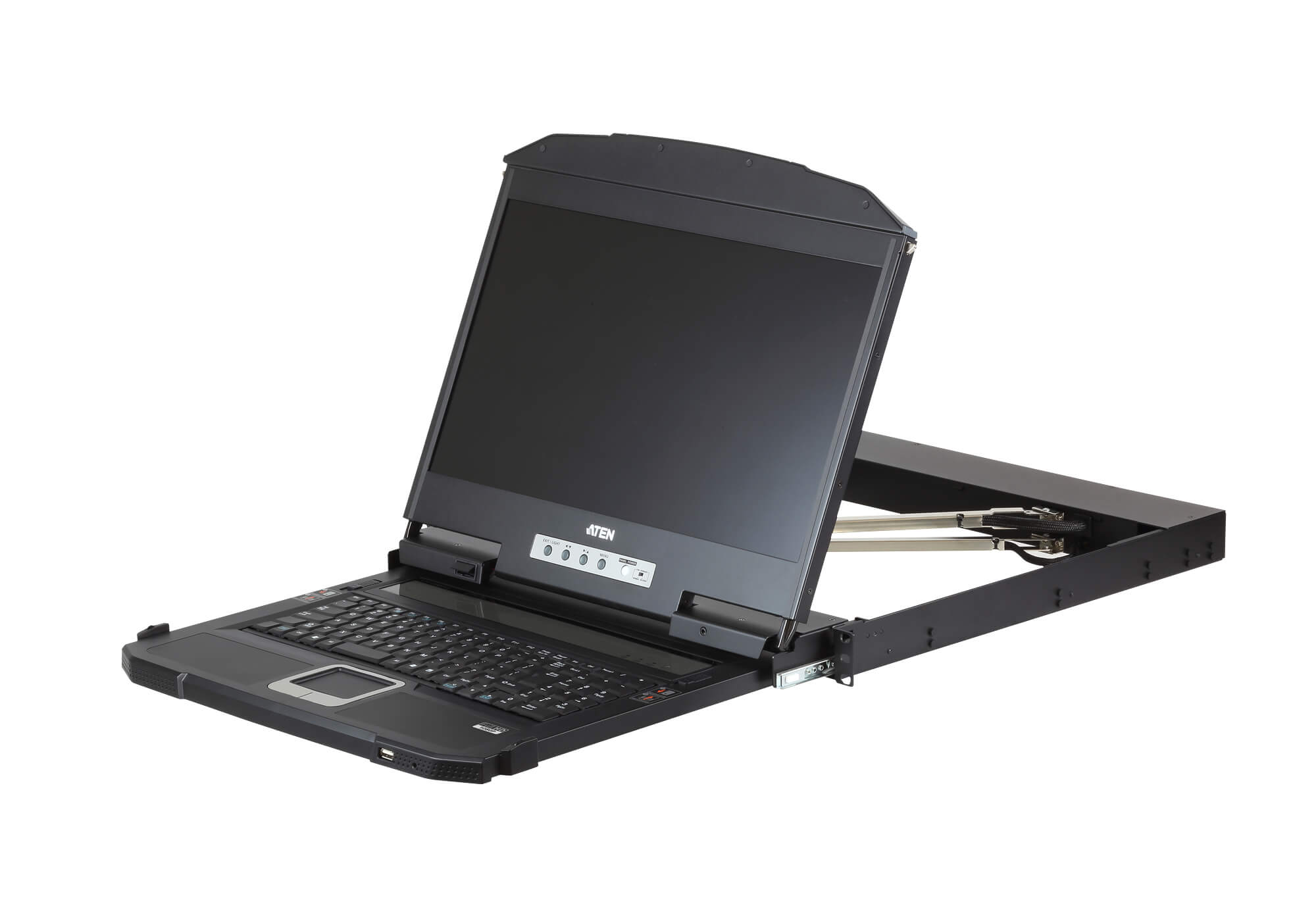 KVA-CL-3800NW.jpg Aten CL3800NW-ATA-AU Rackmount Dual Rail LCD Console VGA