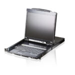 Aten CL5800N-ATA-AU Rackmount Dual Rail LCD Console VGA PS/2-USB