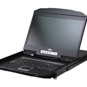 Aten CL3708INW-ATA-AU 8-Port USB HDMI Single Rail LCD KVM