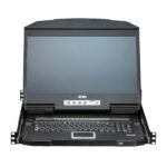 Aten CL3884NW-ATA-AU 18.5" Short Depth 4-Port HDMI LCD KVM