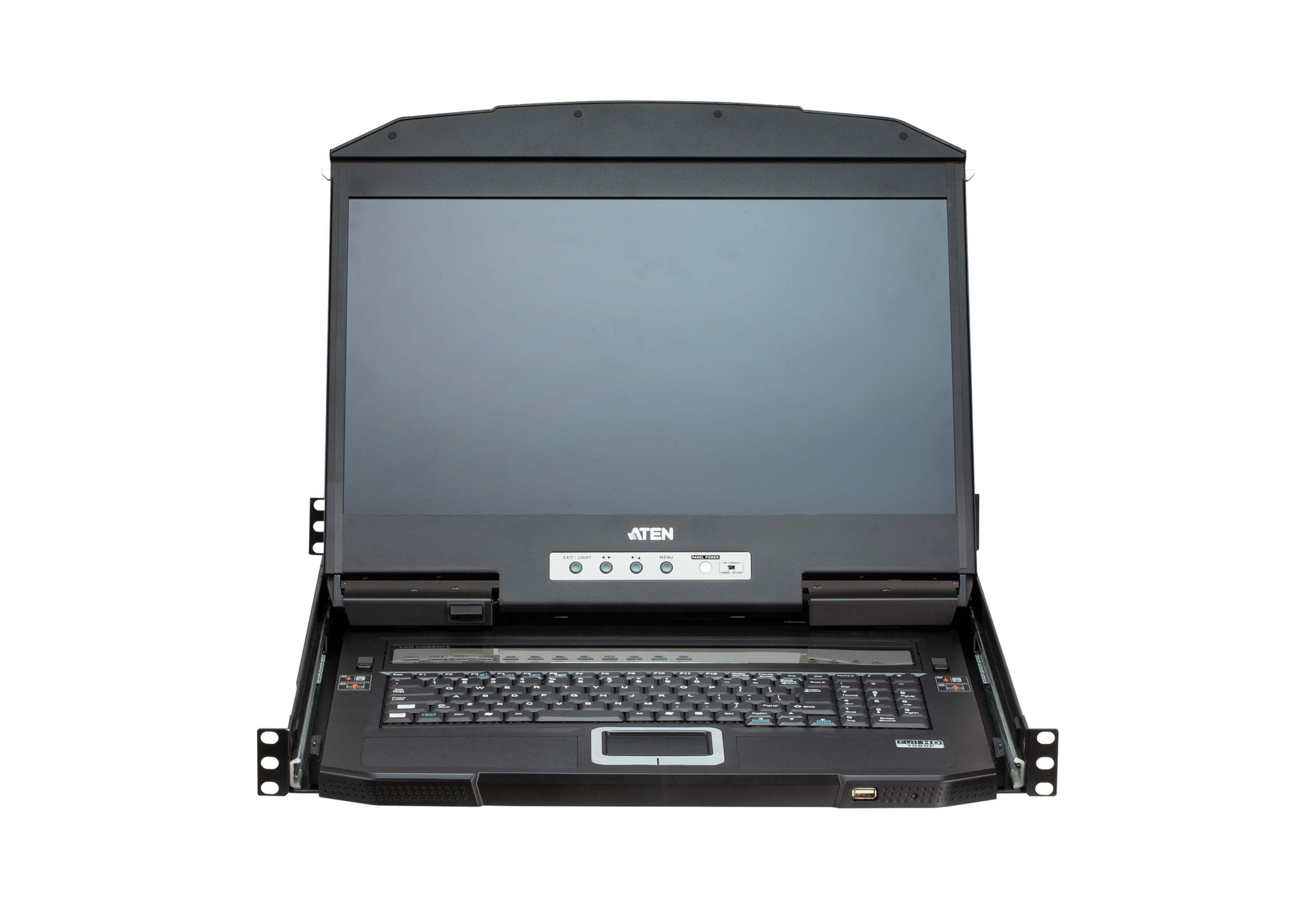 KVA-CL3884NW.jpg Aten CL3884NW-ATA-AU 18.5" Short Depth 4-Port HDMI LCD KVM