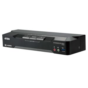 Aten CM1942-AT-U 2-Port 4K DisplayPort Dual Display Mini-Matrix Boundless