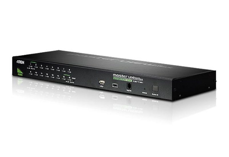 KVA-CS-1716A.jpg Aten CS1716A-AT-U 16 Port Rackmount USB-PS/2 VGA KVMP Switch